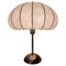 Mid-Century Modern Cocoon Table Lamp in style of Achille Castiglioni, Italy, 1970s 1