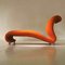 Chaise longue Mid-Century arancione di Verner Panton per Storz & Palmer, anni '60, Immagine 6