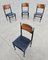 Mid-Century Dining Chairs in style of Paolo Buffa, Former Yugoslavia, 1960s, Set of 4 7