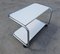 Bauhaus Style Tubular 2-Tier Side Table with Wheels, Italy, 1970s 5