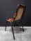 Leather Dining Chairs attributed to Dalvera in the style of Charlotte Perriand, France, 1950s, Set of 3 10