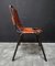 Leather Dining Chairs attributed to Dalvera in the style of Charlotte Perriand, France, 1950s, Set of 3, Image 6