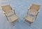 Mid-Century Modern Armchairs with Ottomans in the style of Hans J. Wegner, Former Yugoslavia, 1960s, Set of 4, Image 4