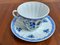 Juego de tazas de té Imperial Lomonosov vintage de porcelana, Rusia, años 60. Juego de 12, Imagen 3