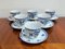 Vintage Imperial Lomonosov Porcelain Tea Set Cups, Russia, 1960s, Set of 12 6