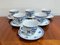 Vintage Imperial Lomonosov Porcelain Tea Set Cups, Russia, 1960s, Set of 12, Image 6