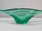 Grand Bol en Verre de Murano Vert en Forme de Gondole, Italie, 1970s 9