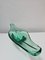 Large Green Murano Glass Bowl Shaped as Gondola, Italy, 1970s, Image 3