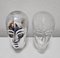 Mid-Century Modern Mannequin Glass Heads, Italy, 1960s, Set of 2, Image 10