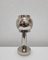 Small Space Age Table Lamp Done in Chrome with Revolving Shade, Italy, 1970s, Image 7