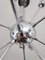 Lámpara de araña Sputnik era espacial de 12 brazos de cromo, Austria, años 80, Imagen 9