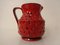 Italienische Erdbeer Keramik Vase oder Krug von Fratelli Fanciullacci für Bitossi, 1960er 2