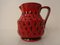 Italian Strawberry Ceramic Vase or Jug by Fratelli Fanciullacci for Bitossi, 1960s, Image 1