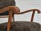 Dänischer Sessel aus Schaffell, 1950er 13
