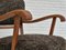 Danish Armchair in Sheepskin, 1950s, Image 13