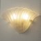 Fan-Shaped Wall Light in Silk-Colored Murano Glass, Italy, 1990s 6