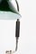 Art Deco Nickel-Plated Swivelling Table Lamp with Green Glass Shade, Vienna, Austria, 1920s, Image 13