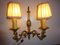 Louis XV Style Bronze Wall Lights, 1950s, Set of 2, Image 9