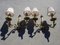 Louis XV Style Bronze Wall Lights, 1950s, Set of 2, Image 3