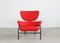 Fauteuil PL19 ou Tre Pezzi en Tissu Rouge par Franco Albini pour Poggi, 1970s 2