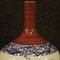 Jarrón chino de cerámica pintada, década de 2000, Imagen 10