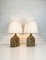 Large Danish Ceramic Table Lamps in Glazed Stoneware by Haico Nitzsche for Søholm Stentøj, 1970s, Set of 2 3