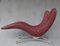 Red Leather Ds-151 Lounger from de Sede, 2000s, Image 7