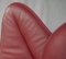 Red Leather Ds-151 Lounger from de Sede, 2000s 6