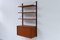 Danish Modern 1-Bay Modular Teak Wall Unit by Poul Cadovius for Cado, 1960s, Set of 6 1