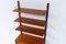 Modernes dänisches modulares Teak Wandregal mit 1 Ablage von Poul Cadovius für Cado, 1960er, 6er Set 5