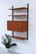 Danish Modern 1-Bay Modular Teak Wall Unit by Poul Cadovius for Cado, 1960s, Set of 6 20