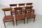 Danish Rosewood Dining Chairs by E.W. Bach for Skovby, 1960s, Set of 6, Image 9