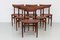 Danish Rosewood Dining Chairs by E.W. Bach for Skovby, 1960s, Set of 6 1