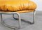 Set of Model 915 Lounge Chair with Footrest in Metal and Leather by Carlo de Carli for Cinova, 1970s 12