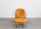 Model 915 Lounge Chair with Footrest in Metal and Leather by Carlo de Carli for Cinova, 1970s, Set of 2, Image 3