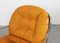 Model 915 Lounge Chair with Footrest in Metal and Leather by Carlo de Carli for Cinova, 1970s, Set of 2, Image 7