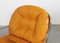 Set of Model 915 Lounge Chair with Footrest in Metal and Leather by Carlo de Carli for Cinova, 1970s 7