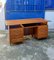 Mid-Century Oak Executive Desk, Italy, 1950s 2