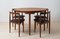 Danish Modern Teak Dining Set by Hans Olsen for Frem Røjle, 1950s, Set of 5 1