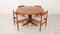 Vintage Danish Extendable Round Dining Table in Teak, Image 2