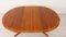 Vintage Danish Extendable Round Dining Table in Teak 8