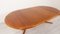 Vintage Danish Extendable Round Dining Table in Teak, Image 11