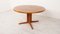 Vintage Danish Extendable Round Dining Table in Teak, Image 16