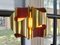 Gold and Orange Pendant Lamp by Bent Karlby for Lyfa, Denmark, 1960s, Image 6