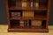 Offenes viktorianisches Bücherregal aus Mahagoni 8