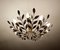 Large Vintage Foliage Pendant Light, 1950s, Image 7