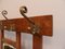 Vintage Oak Standing Coat Rack, 1890s 10