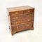 Military Campaign Style Chest of Drawers in Yew Wood, 1930s, Image 2