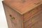 Military Campaign Style Chest of Drawers in Yew Wood, 1930s 11