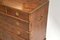 Military Campaign Style Chest of Drawers in Yew Wood, 1930s 12